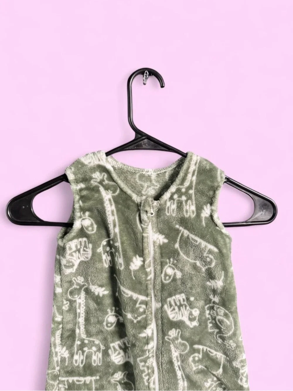 Yoofoss Fleece Baby Sleep Sack 6–12M Jungle